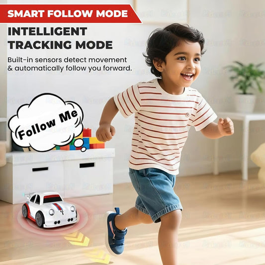 RC Car with Motion Sensor - Smart Escape and Follow Me