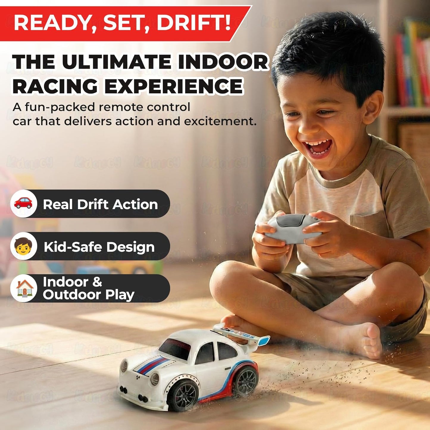 RC Car with Motion Sensor - Smart Escape and Follow Me