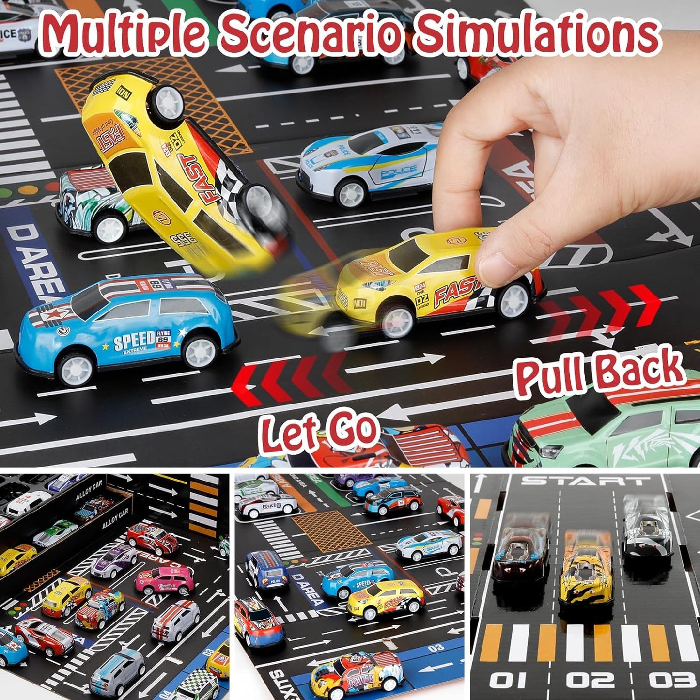 Cars - Luxury Gift Box | 48 pcs Alloy Cars
