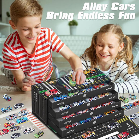 Cars - Luxury Gift Box | 48 pcs Alloy Cars
