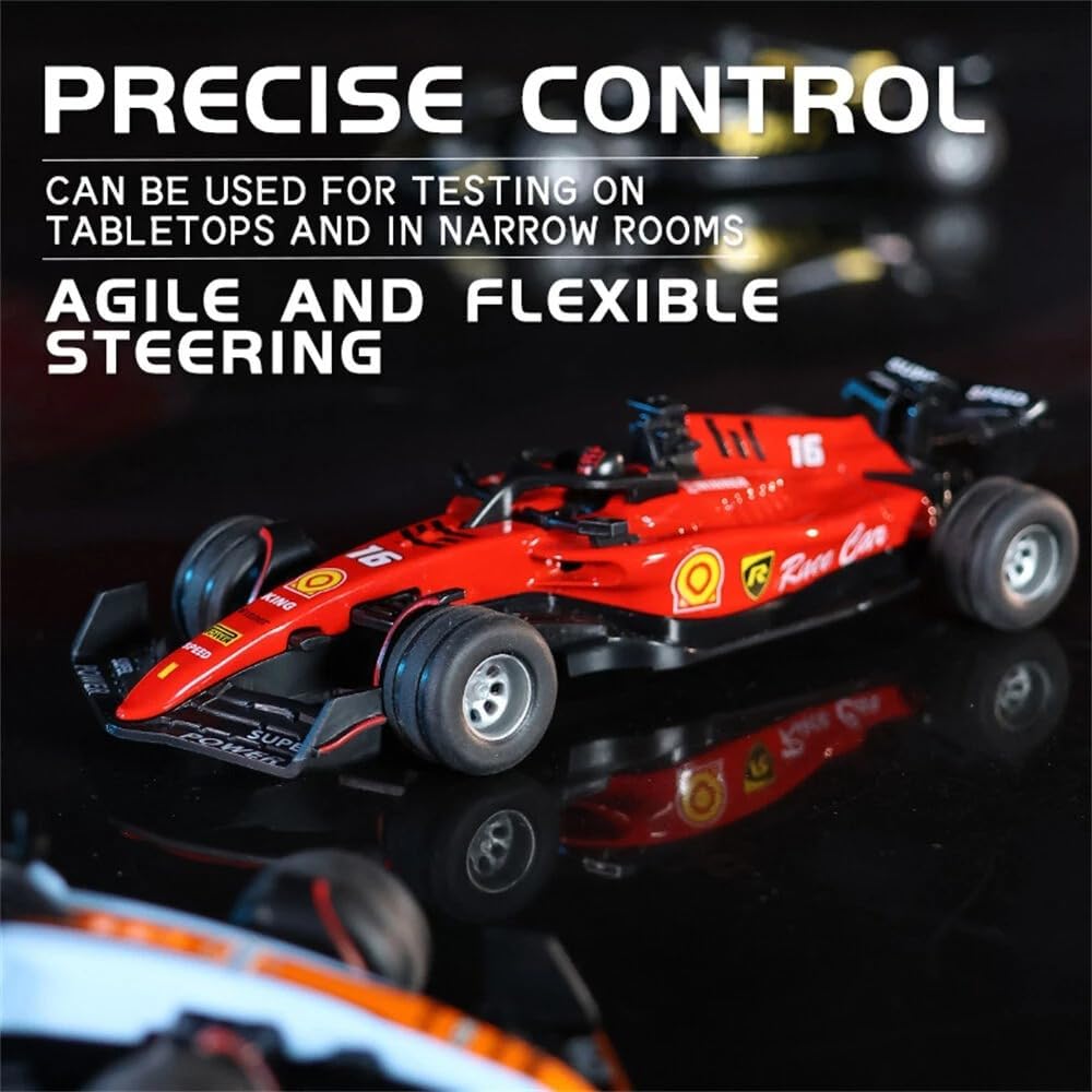 Metallic RC Race Car with Mobile App Control Features