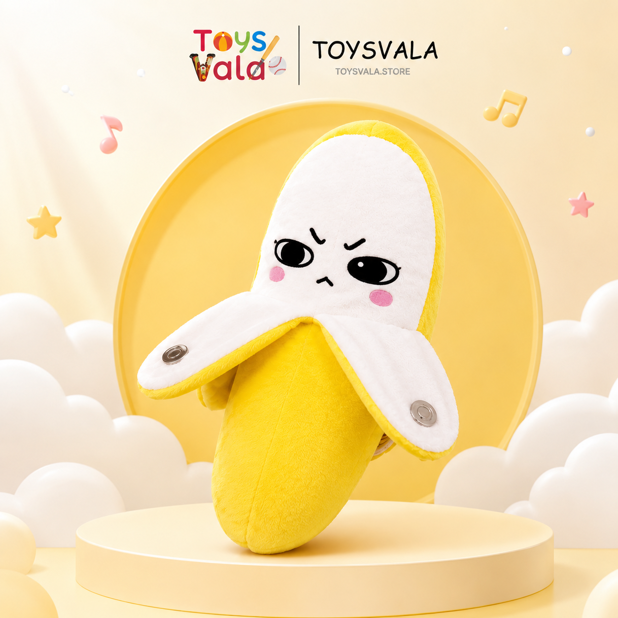 Banana Touch Sensitive Beat Sensing Musical Toy